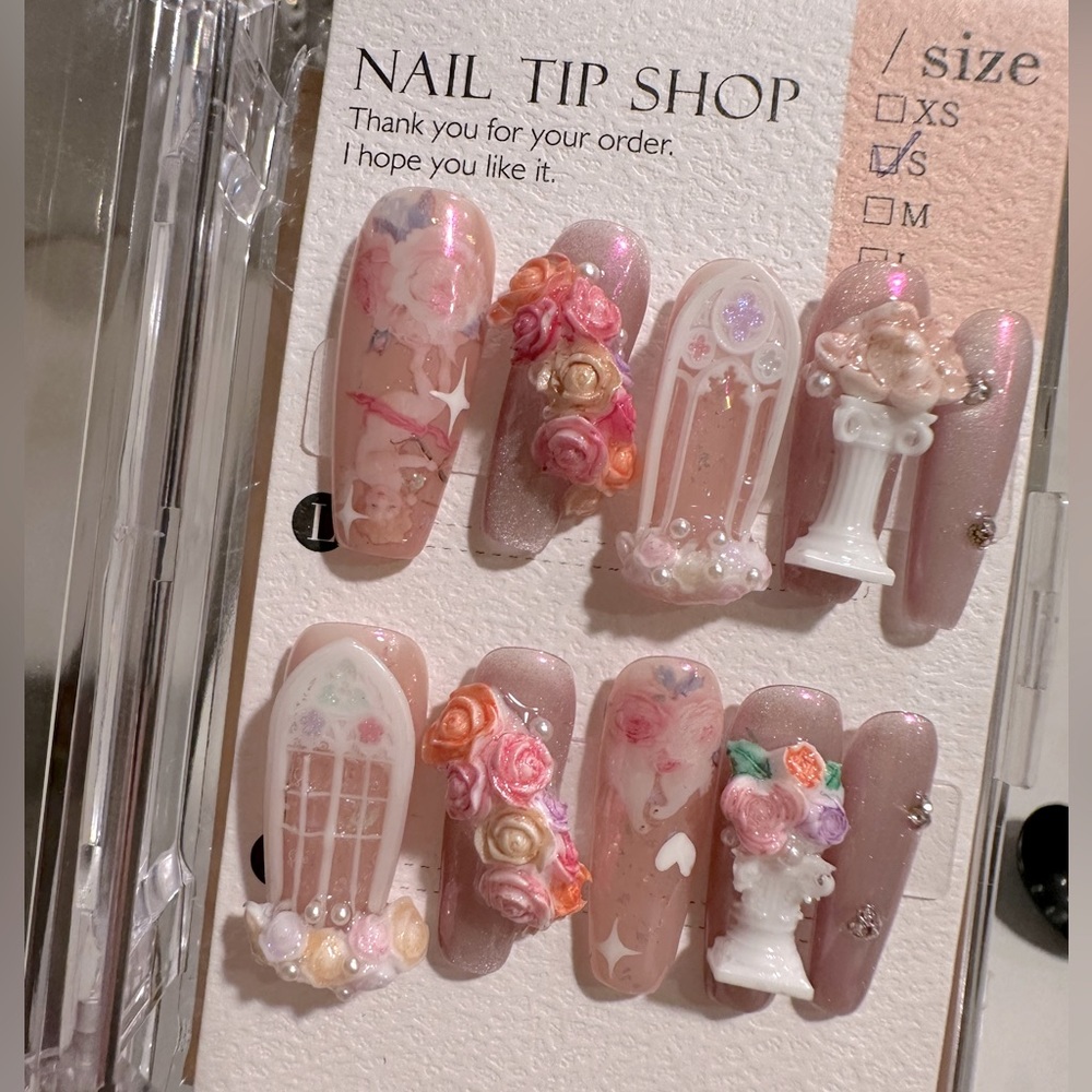 New Press on Nails - SIZE S